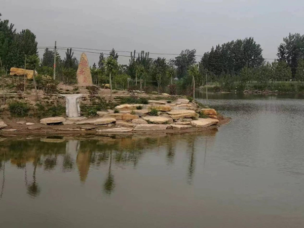 宁陵县四湖改造后图图片