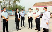 副县长赵向群到部分乡镇检查常态化疫情防控和分管领域安全生产工作