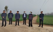县委常委、组织部长黄丹丹到华堡镇督导违法违规占用耕地专项治理工作